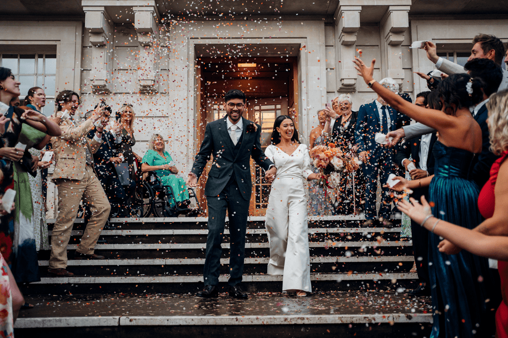 What does it take to make a wedding jumpsuit?